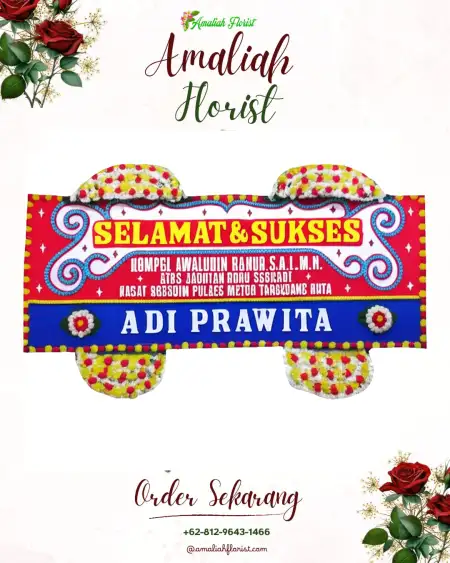 Papan Bunga Ucapan Selamat Cijagamulya